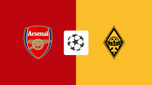 Arsenal vs Kairat Almaty