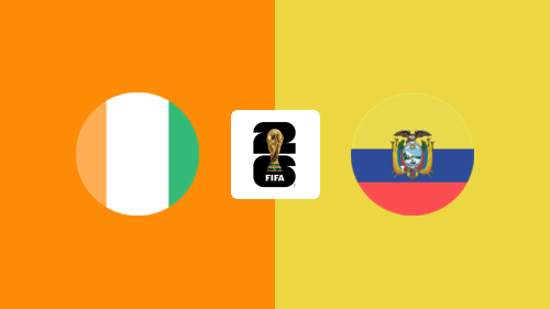 Ivory Coast vs Ecuador