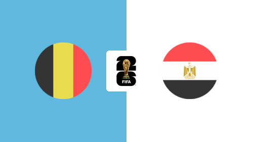 Belgium vs Egypt