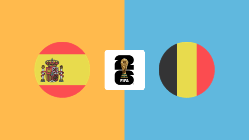 Spain vs Belgium