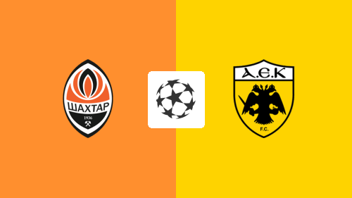 Shakhtar Donetsk vs AEK Athens