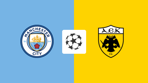 Manchester City vs AEK Athens