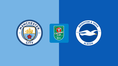 Manchester City vs Brighton & Hove Albion